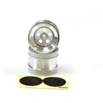 Rear Wheel (Satin Chrome/2Pcs/Tomahawk)