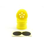 Rear Wheel (Yellow/2Pcs/Tomahawk)