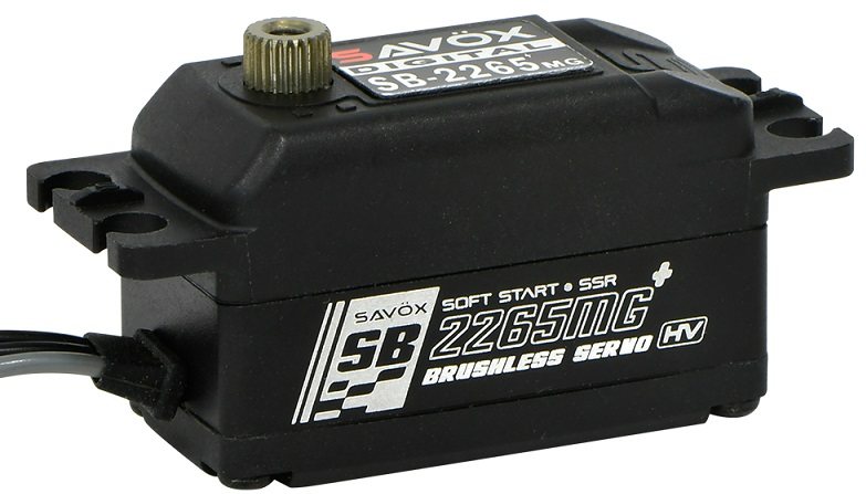 Savox Black Edition Low Profile High Voltage Brushless Digital Servo, 17.0Kg/Cm, 0.07S/60Deg, 8.4V