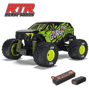 ARRMA 1/16 GORGON GROM 4X4 RTR Brushed Monster Truck (Battery & Charge