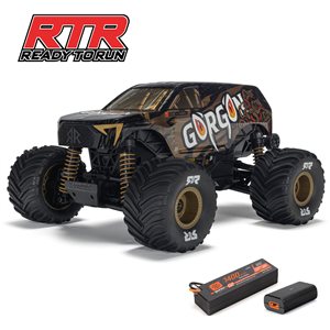 ARRMA 1/16 GORGON GROM 4X4 RTR Brushed Monster Truck (Battery & Charge