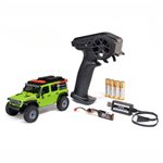 1/30 SCX30 Jeep Wrangler JLU 4X4 RTR Brushed Rock Crawler (Batte