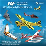 RealFlight Evolution 2025 Quarterly Content Pack 3
