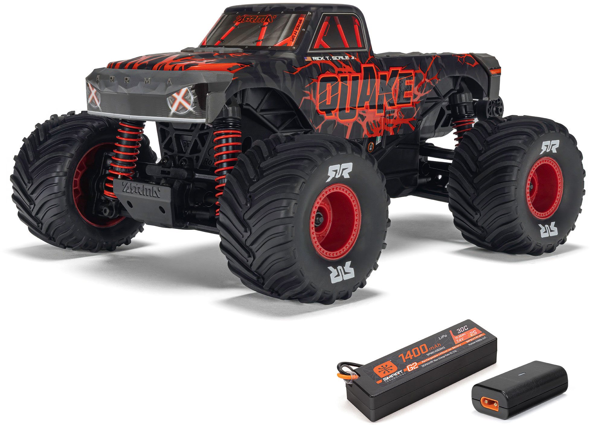 ARRMA 1/16 QUAKE GROM 4X4 RTR Brushed Monster Truck (Battery & Charger