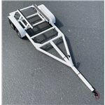 1/10 Scale Fully Adjustable Metal Boat Trailer With Led Lights (