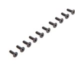 Flat Head Screws M2.5 x 8mm (10)