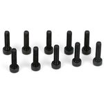 Cap Head Screws, M3 x 12mm (10)