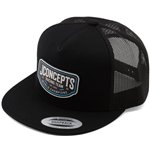 J Concepts JConcepts 2025 Snapback Flatbill Hat (Black) (One Size Fits Most