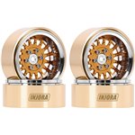 Injora 1.3 ModuWheel Brass & Aluminum Wheels for 1/18 1/24 RC Crawl