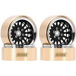 Injora 1.3 ModuWheel Brass & Aluminum Wheels for 1/18 1/24 RC Crawl