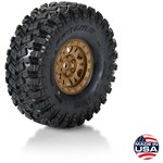 1/10 Limited Edition Aztek G8 1.9" Crawler Tires Mounted 12mm Br