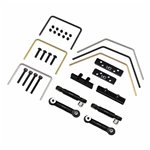 Hot Racing Anti-Roll Sway Bar Set, 1/12 Losi NASCAR Vehicles