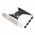 Hot Racing Stainless Steel Front Bumper, 1/24 Losi Micro-B/T