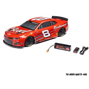 Losi 1/12 NASCAR RC Racecar Dale Earnhardt Jr. No. 8 Budweiser Chevro