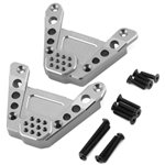 Treal Hobby Axial SCX6 Aluminum Rear Shock Tower (Silver)