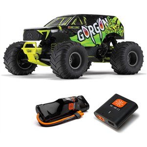 ARRMA GORGON 2wd MT1/10 RTR Smart 3300 7C S120 USB Yellow - 2024