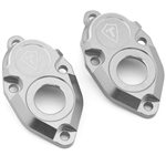 Treal Hobby Treal Hobby Vanquish VRD/VS4-10 Aluminum Rear Portal Covers (Sil