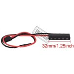 Injora 1PCS 32/62mm Red LED Brake Light Lamp for 1/10 RC Car