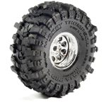 Proline 1/30 Baja Pro X Front/Rear Mounted Chrome Beast Tires (4): Axial