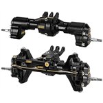 Injora Brass & Aluminum Portal Axles for 1/18 Redcat Ascent-18