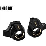 Injora Black Brass Steering Knuckles for 1/30 Axial SCX30