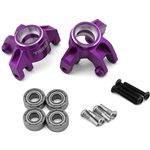 Treal Hobby Treal Hobby Losi Mini LMT Aluminum Steering Knuckles (Purple) (2