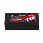 Gens Ace 7.6V 340mAh 2S 60C Hardcase G-Tech LIHV Battery: XT60