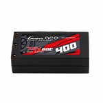 Gens Ace 7.6V 400mAh 2S 60C Hardcase G-Tech LIHV Battery: XT60