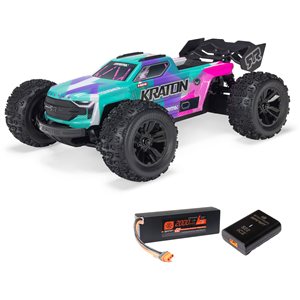 ARRMA 1/16 MINI KRATON 3S DSC 4X4 RTR Brushless Speed Truck (Battery &