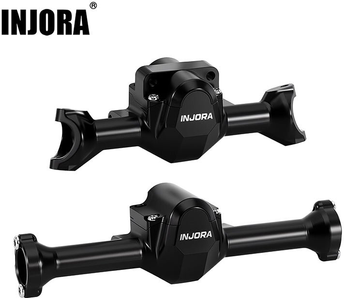 Injora Aluminum Front & Rear Axle Housings for 1/30 SCX30