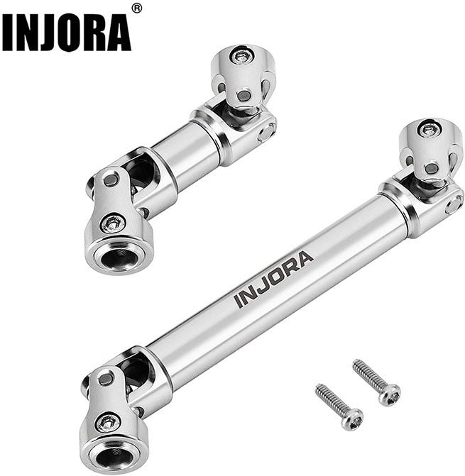 Injora Stainless Steel Drive Shafts for 1/18 Redcat Ascent-18 APEX
