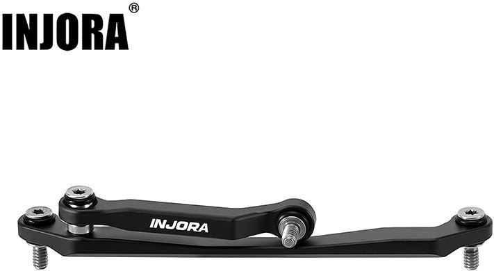 Injora Black Brass Steering Links for 1/30 Axial SCX30