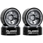 Injora 0.7 D18 6-Spoke Aluminum Wheels for 1/30 SCX30 (W7001)