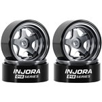 Injora 0.7 D18 5-Spoke Aluminum Wheels for 1/30 SCX30 (W7002)