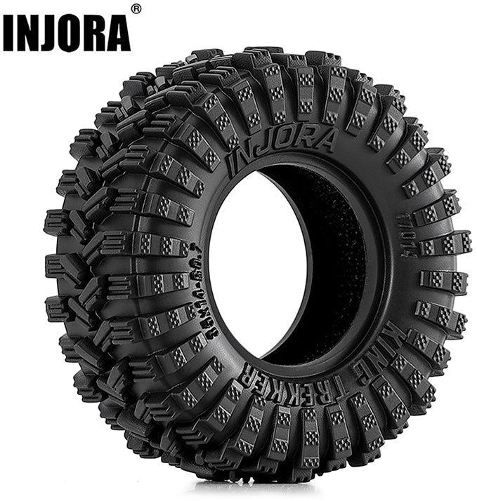 Injora 0.7 35*14mm King Trekker Tires for 1/30 SCX30 (T7014) (4)