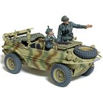 1/35 Schwimmwagen Type 166, Wide Wheel Version Plastic Model