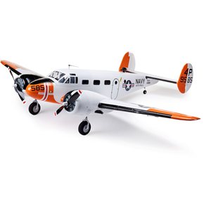 E-Flite Beechcraft D18/RC-45J 1.5m BNF Basic with AS3X+ and SAFE Select