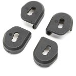 Team Losi Racing Shock Tower Guards, Rear (2): 22X-4 2.0