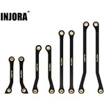 Injora Black Brass High Clearance Links for 1/18 Redcat Ascent-18 APEX