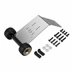 Hot Racing Stainless Steel Heavy Duty Skid Plate Wheelie Bar, 1/16 ARRMA Mi