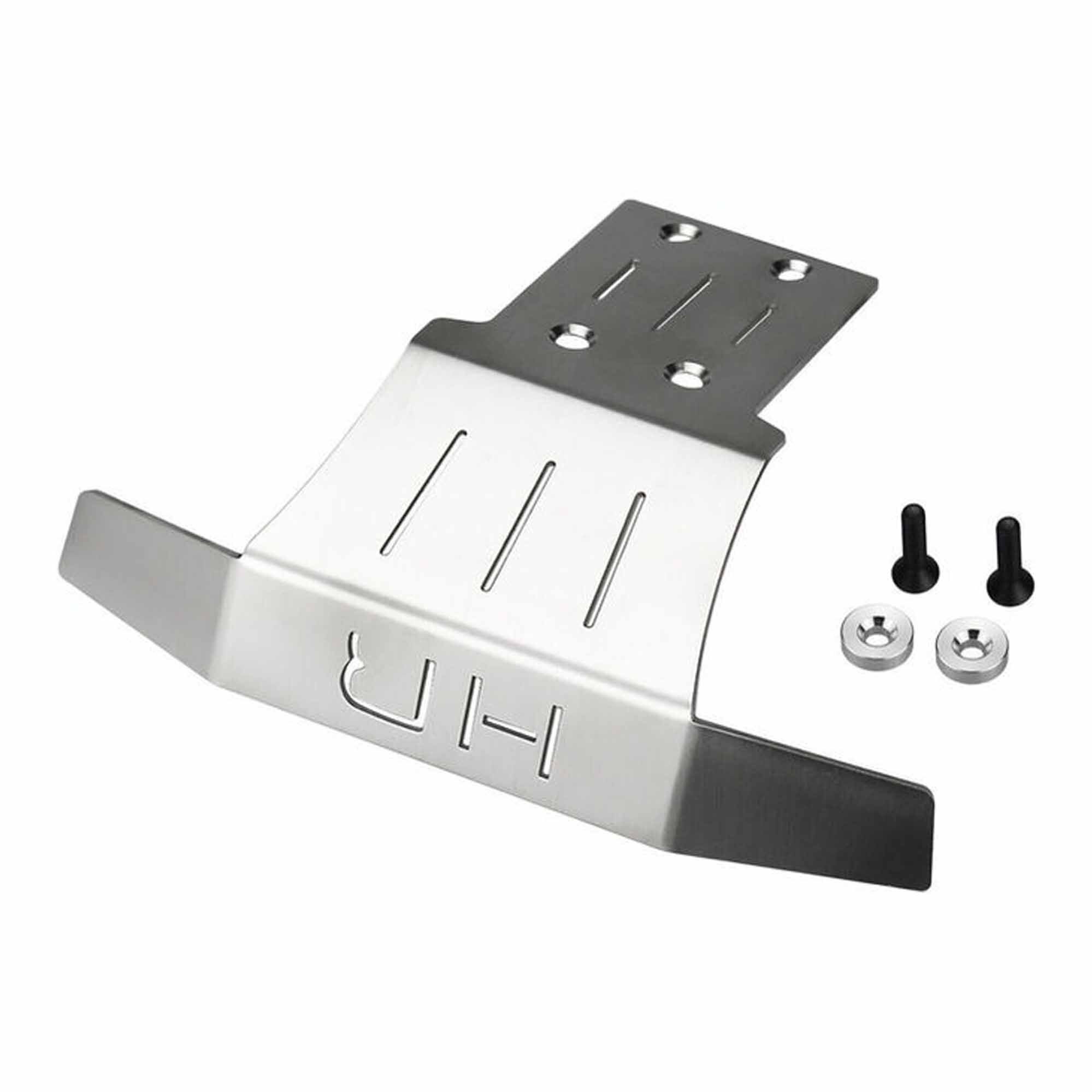 Hot Racing Stainless Steel Front Bumper/ Skid Plate, 1/16 ARRMA Mini Kraton