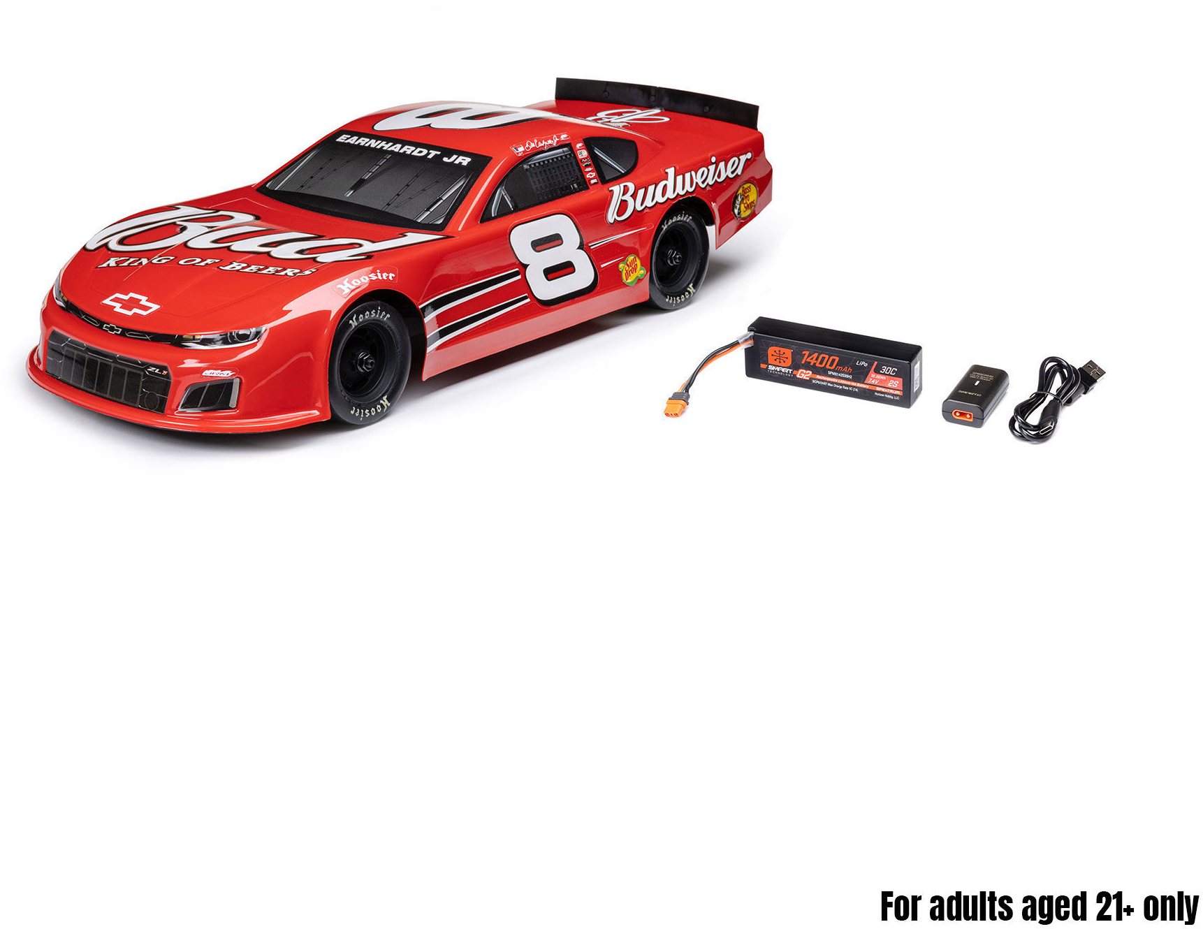 Losi 1/12 Asphalt Late Model RC Race Car Dale Earnhardt Jr. No. 8 202