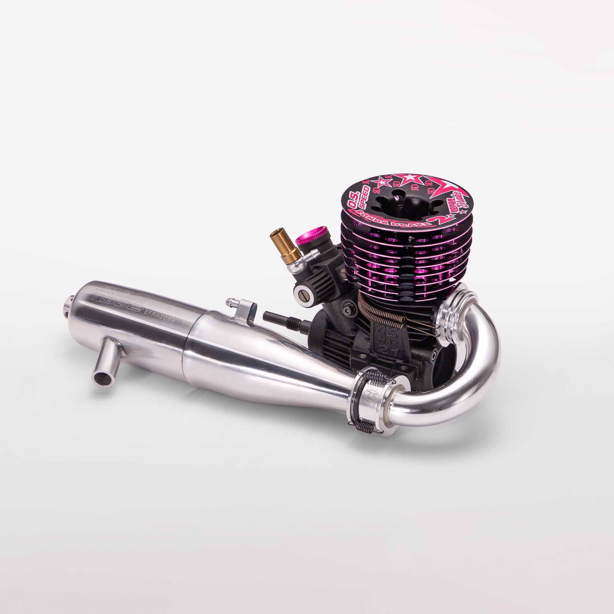 OS Motors O.S. Speed B21 Ronda Drake Edition 2 / Pipe Combo