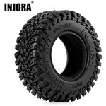 Injora 0.7 34*12mm MAVERIX M/T Tires for 1/30 SCX30 (T7025) (4)