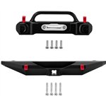 Injora Aluminum Front Rear Bumper for 1/30 SCX30 JLU