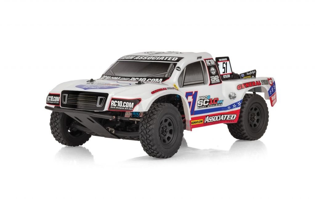 Associated Pro2 Sc10sw Rtr - White