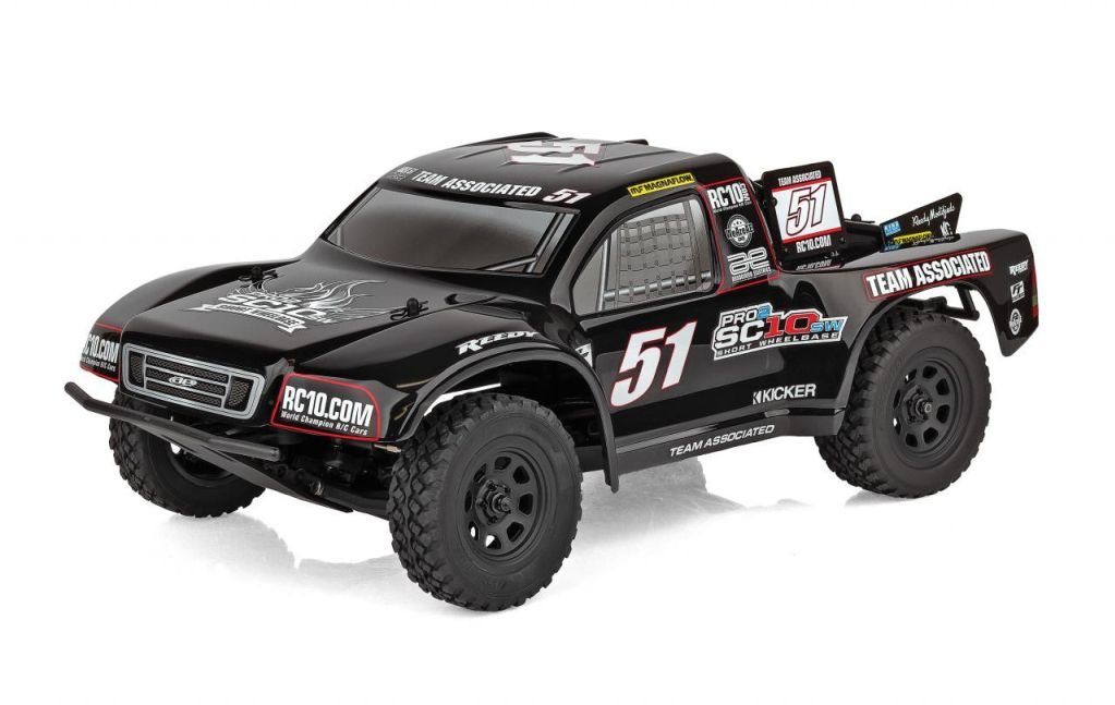 Associated Pro2 Sc10sw Rtr - Black