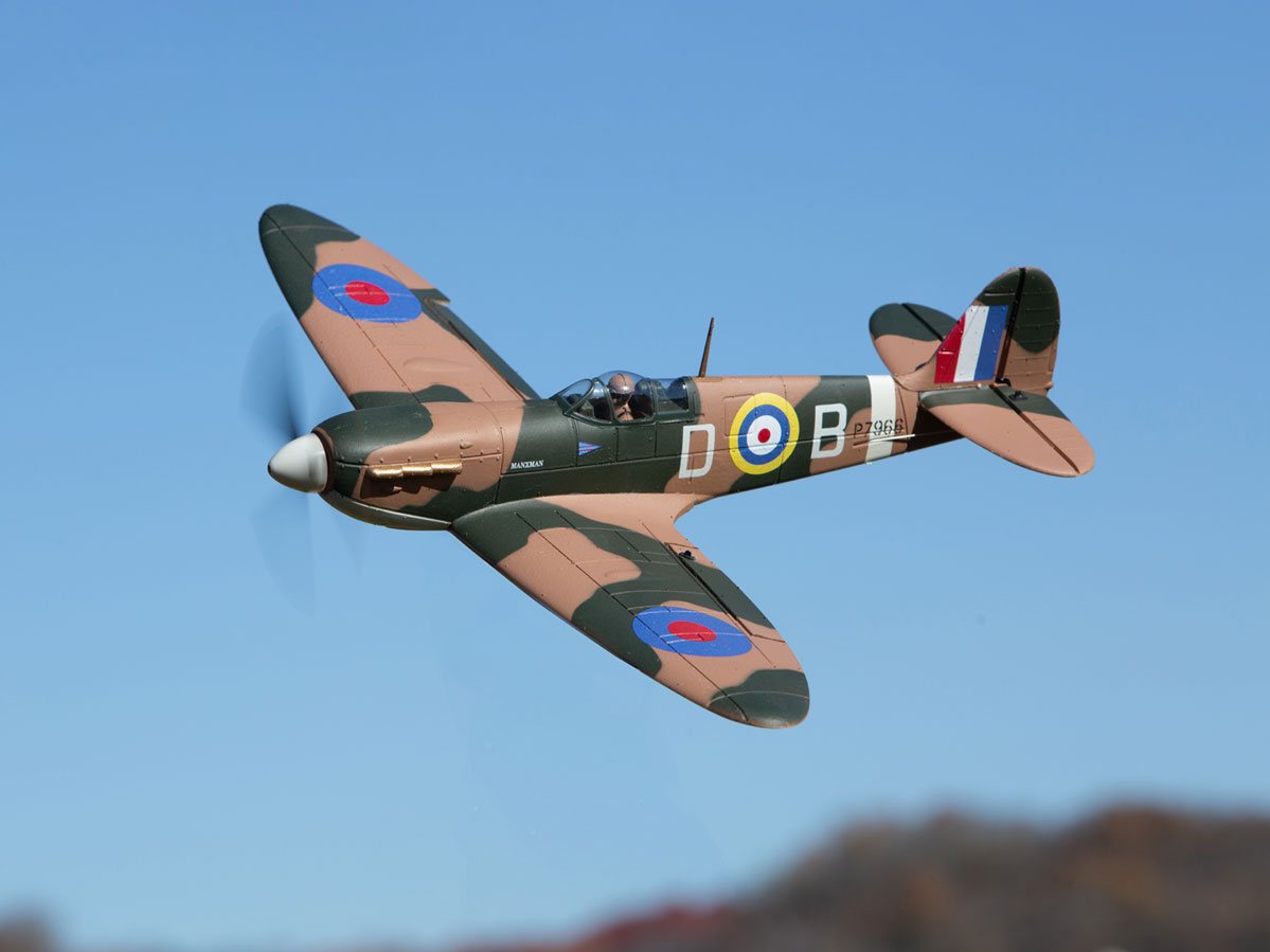Rage RC Raf Spitfire Bl 500Mm Rfrt (Ready-For-Rage-Transmitter) Warbird