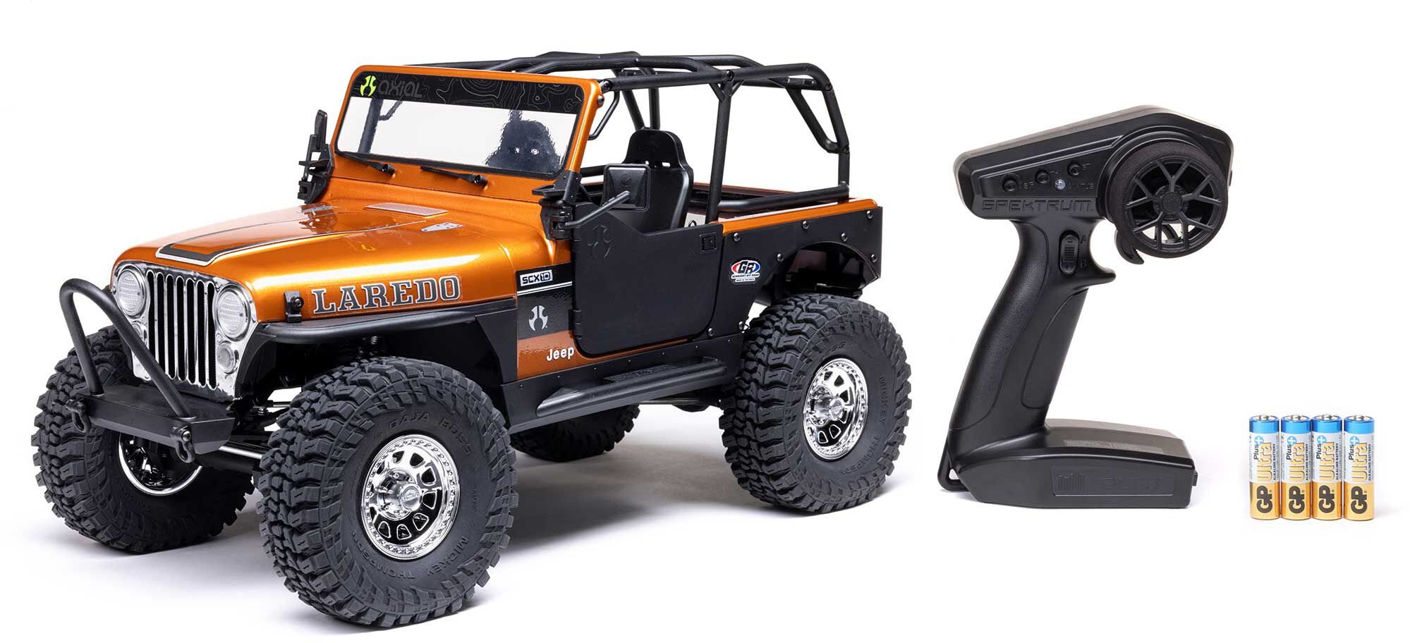 Axial 1/10 SCX10 III Jeep CJ-7 4X4 RTR Brushed Rock Crawler, Copper