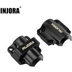 Injora Black Brass Diff Covers for 1/30 SCX30